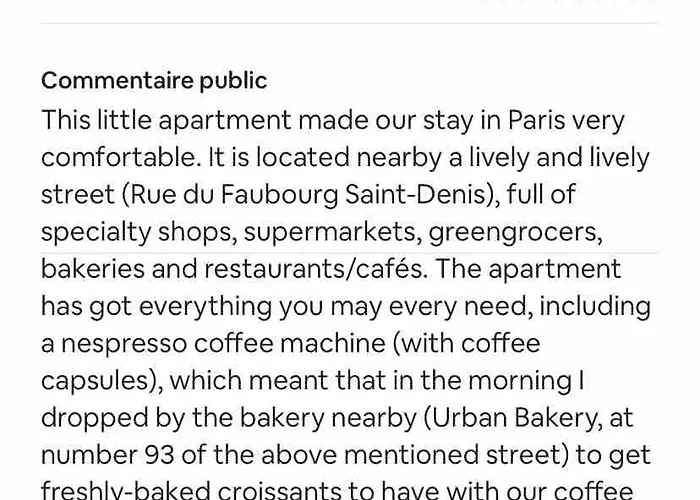 Superbe Porte Saint Martin Apartament *